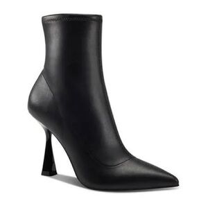 INC Size 9.5 M Elegant Black Ankle Boots High Heel